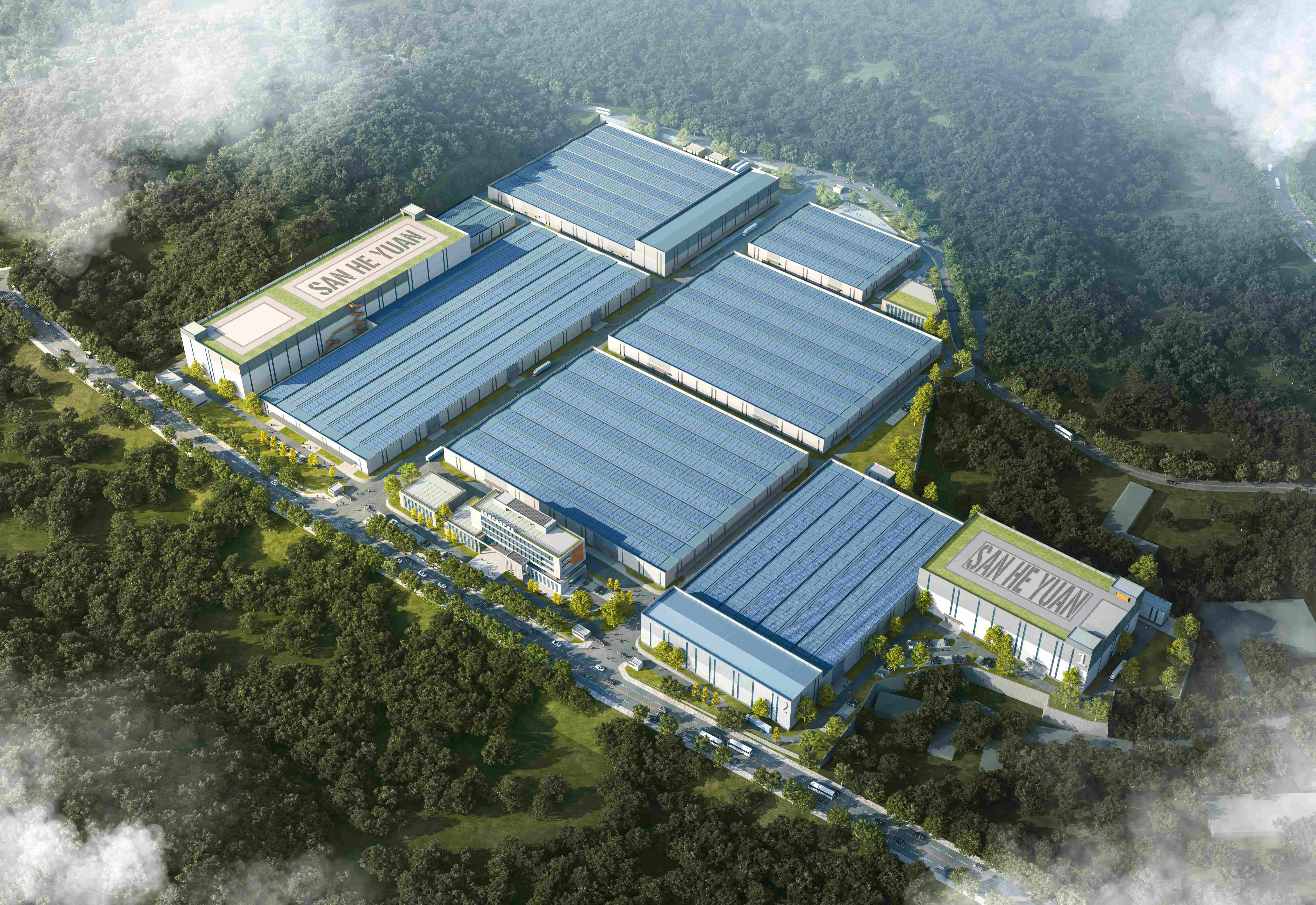 松溪縣三和循環(huán)經(jīng)濟(jì)產(chǎn)業(yè)園標(biāo)準(zhǔn)化廠房